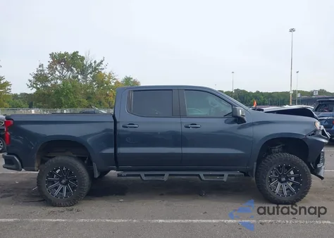 2020 Chevrolet Silverado 1500 4Wd Short Bed Rst из США, поврежденный, VIN 1GCUYEEL6LZ232077